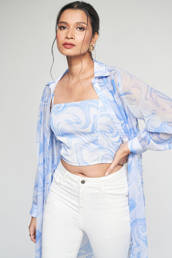 Serene Swirls set, Blue, image 1